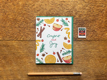 Comfort Joy Holiday Card