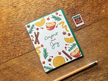 Comfort Joy Holiday Card