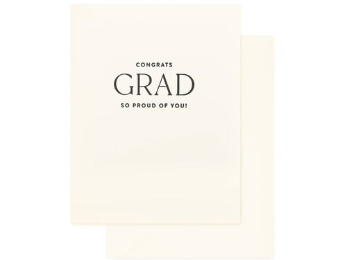 Congrats Grad, Single Card