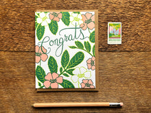 Congrats Flowers Greeting Card