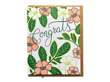 Congrats Flowers Greeting Card