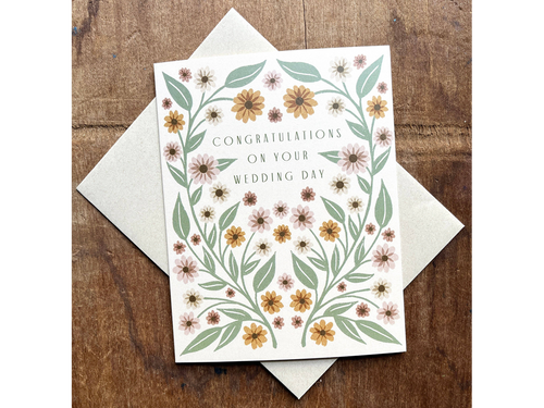 Congratulations On Your Wedding, Single Card