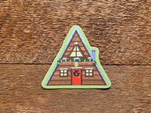 Cozy Cabin Sticker