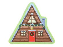 Cozy Cabin Sticker