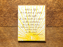 Crowfoot Quote Greeting Card