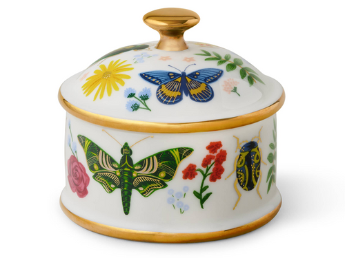 Curio Round Porcelain Box