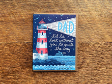 Dad Lighthouse, Single Card