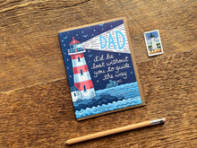 Dad Lighthouse, Single Card