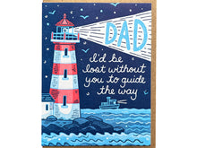 Dad Lighthouse, Single Card