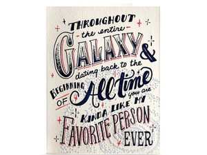 Galactic Love, Single Card