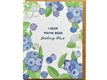Blueberries Encouragement, Single Card