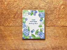 Blueberries Encouragement, Single Card