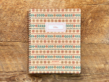 Floral Stripes Notebook