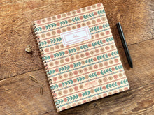 Floral Stripes Notebook
