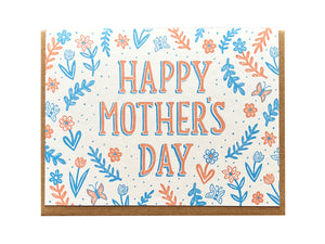 Flower Mother Greeting Card