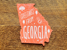 Greetings from Georgia Postcard