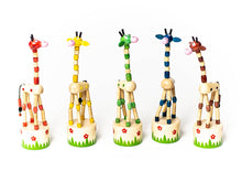 Giraffe Push Puppets, Assorted Colors