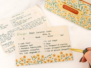 Goldenmane Recipe Cards, Set of 50