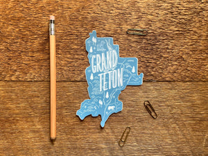 Grand Teton National Park Sticker