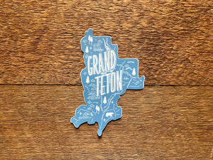 Grand Teton National Park Sticker