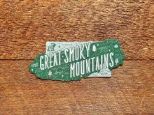 Great Smoky Mountains Map Magnet