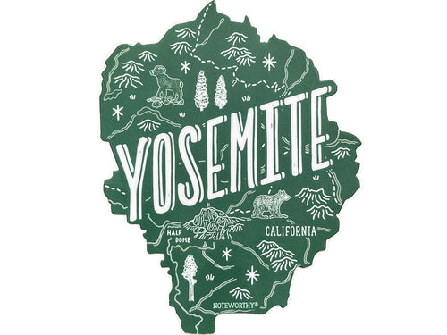 Yosemite National Park Sticker