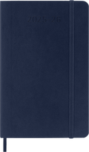 2025-2026 18 Month Weekly Pocket Softcover Planner, Sapphire Blue