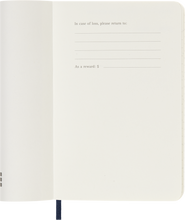 2025-2026 18 Month Weekly Pocket Softcover Planner, Sapphire Blue