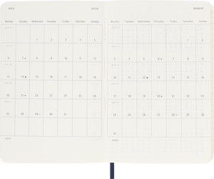2025-2026 18 Month Weekly Pocket Softcover Planner, Sapphire Blue