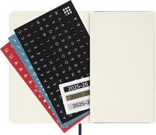 2025-2026 18 Month Weekly Pocket Softcover Planner, Sapphire Blue