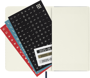 2025-2026 18 Month Weekly Pocket Softcover Planner, Sapphire Blue