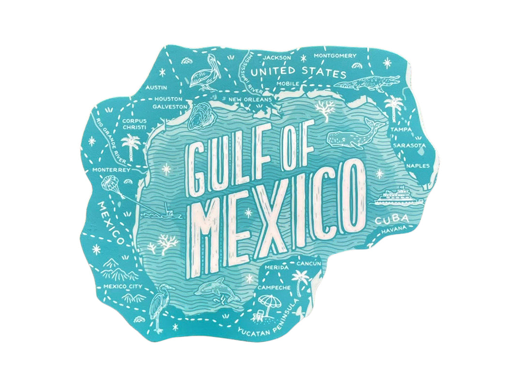 Gulf of Mexico Sticker