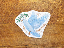 Hanukkah Dove Postcard