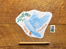Hanukkah Dove Postcard