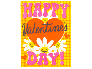 Happy Daisy Valentine, Single Card