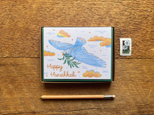 Hanukkah Dove Card