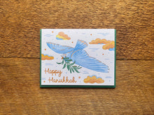 Hanukkah Dove Card