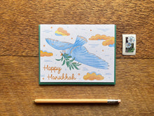 Hanukkah Dove Card