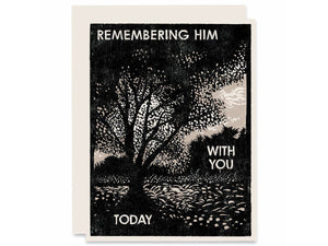 Remembering Him With You Today, Single Card