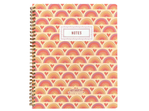 Hearts & Rainbows Notebook