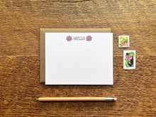 Hello Flower Flat Notes (Boxed Set of 8)