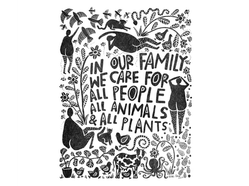 In Our Family, Art Print