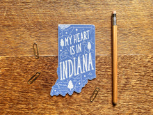 Indiana State Sticker