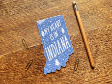 Indiana State Sticker
