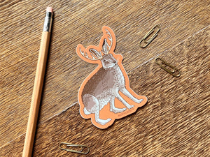 Jackalope Sticker