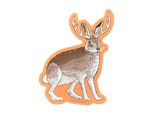 Jackalope Sticker