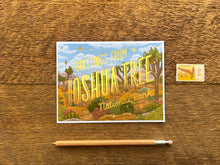 Joshua Tree Foil Postcard