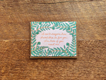 Here Ferns, Single Card