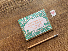 Here Ferns, Single Card