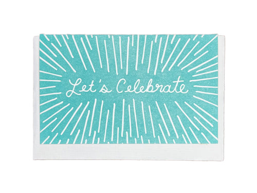 Let's Celebrate Enclosure Card
